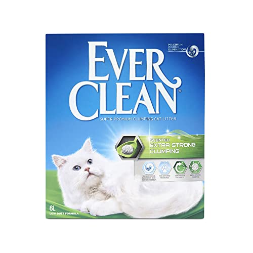 Ever Clean Katzenstreu, mit Duft, verklumpt, Stärke Extra Strong, 6 l von Ever Clean