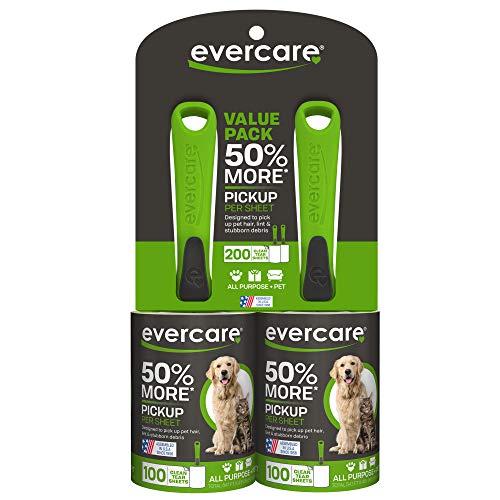 Evercare Pet Extreme Stick Plus Fusselrolle, 100 Blatt, 200 Sheet von Evercare