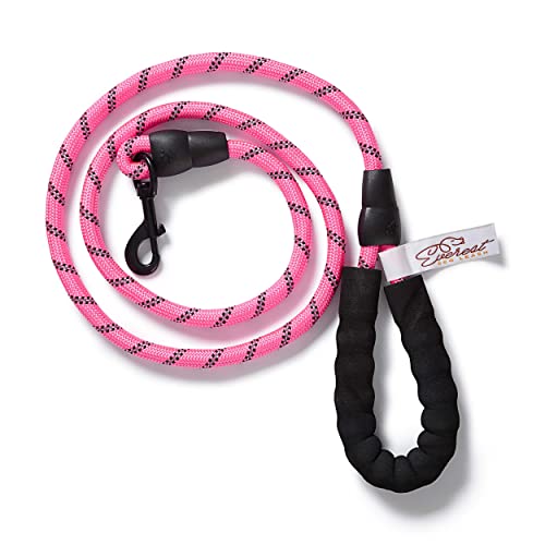 Everest Comfort Hundeleine, Nylon, Rosa von Everest Dog Chew