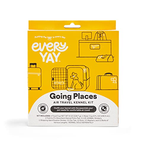 EveryYay Going Places Hundehütten-Set für Flugreisen von EveryYay