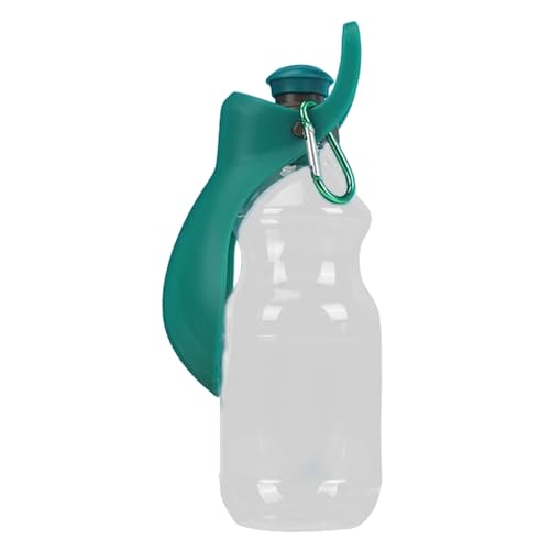 EviKoo Hunde-Wasserflaschenspender, tragbarer Reise-Wasserflaschenspender für Hunde | Tragbare Hundewasserflasche zum Spazierengehen,Auslaufsicher, 450 ml, für Welpen, kleine, mittelgroße und große von EviKoo