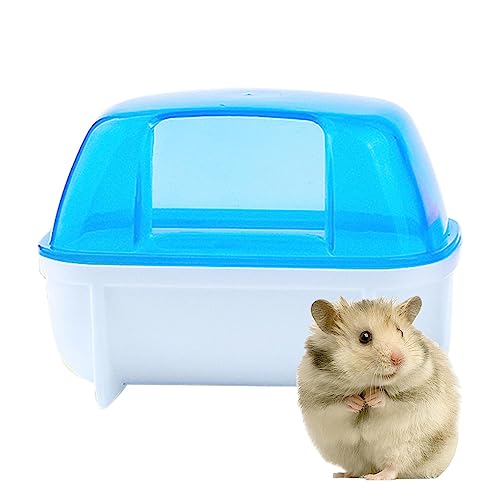 Hamster Sandbad, Chinchillas Sandhus, Katze Box Für Hamster, Duschraum Mit Badewanne Und Höhenversion Für Grabenbehälter Für Meerschweinchen, Mäuse, Gerbils Und Andere Kleine Haustiere von EviKoo