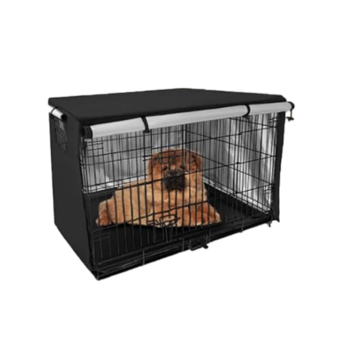 UV-Schutz Pet Cage Covr Wasserdicht Waschbar Hundekäfig Covrs Hundehütte Kiste Covrs Hundegehege Covrs Mit Vier Reißverschlüssen Einfache Installation Hundebox Covr Kennel Covr von EviKoo