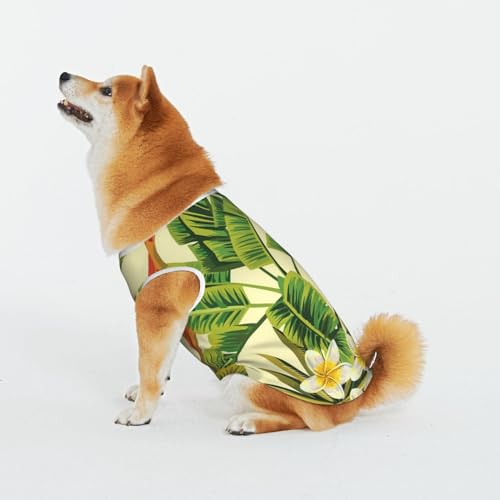 Blühende Pflanze Haustier Katze Hund Shirt Baumwolle T-Shirt Haustier Weihnachten Pullover Weich Bequem Baumwolle Pyjama Haustier Katze Junge Hund Dress Up Kostüme von Evius