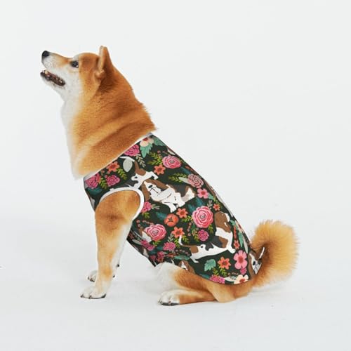 Hund Haustier Katze Hund Shirt Baumwolle T-Shirt Haustier Weihnachten Pullover Weich Bequem Baumwolle Pyjama Haustier Katze Junge Hund Dress Up Kostüme von Evius