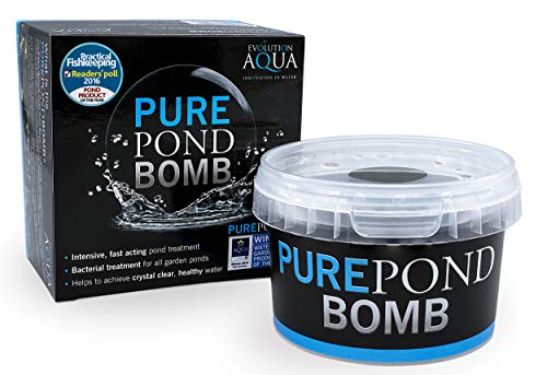 Evolution Aqua Pure Pond Bomb - für kristallklares, gesundes Wasser, behandelt bis zu 20.000 Liter von Evolution Aqua