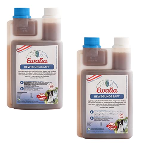 Ewalia Bewegungssaft für Kleintiere - Doppelpack - 2 x 500ml von Ewalia