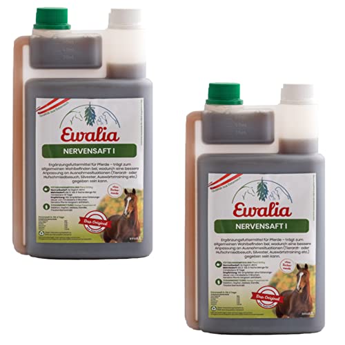 Generisch Ewalia Nervensaft I für Pferde - Doppelpack - 2 x 1L von Ewalia