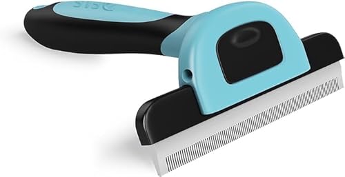 ExaRp Pet Grooming Large Enthaarungswerkzeug für kleine, mittelgroße und große Hunde/Katzen, mit 10,2 cm Rand für kurzes und langes Haar von ExaRp