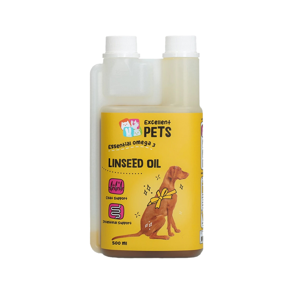 Excellent Leinsamenöl - Hund - 500 ml von Excellent,Holland Animal Care