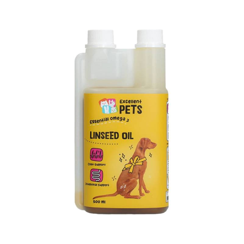 Excellent Leinsamenöl - Hund - 500 ml von Excellent,Holland Animal Care