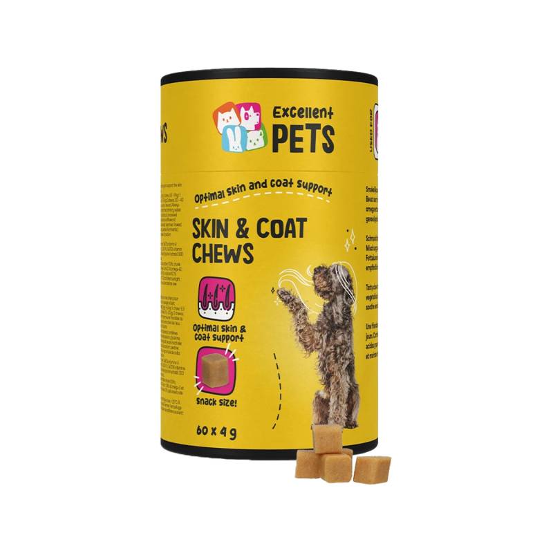 Excellent Pets Haut & Fell Kausnacks - 120 Stück von Excellent Pets