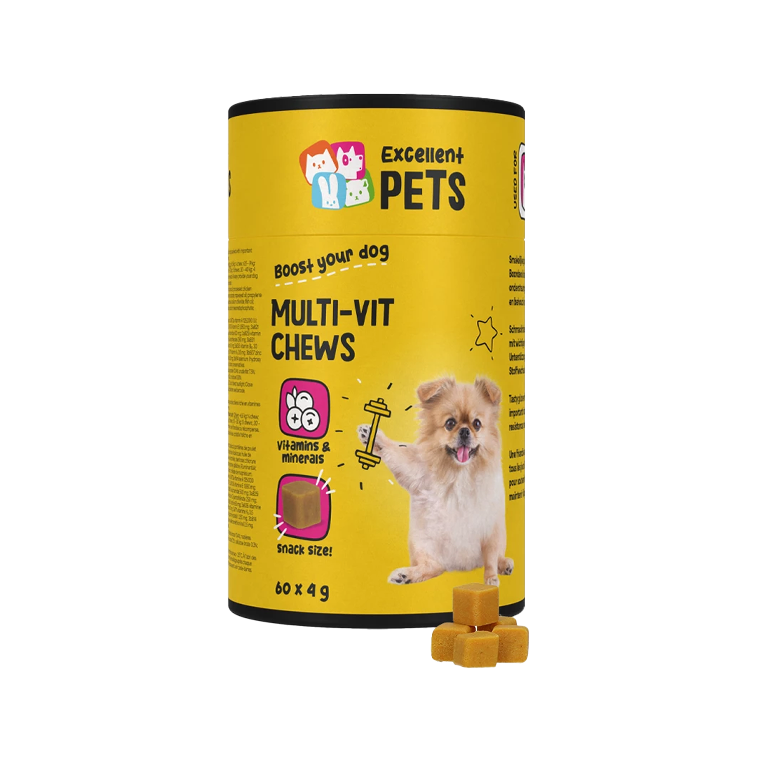 Excellent Pets Multi-Vit Kausnacks - 120 Stück von Excellent Pets