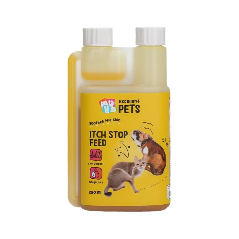 Excellent Itch Stop Feed Dog & Cat - 250 ml von Excellent