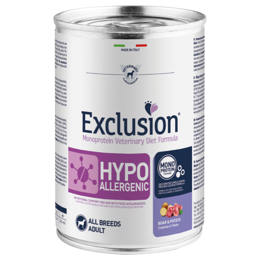 Exclusion Diet 1 x 400 g - Wildschwein & Kartoffel von Exclusion Diet