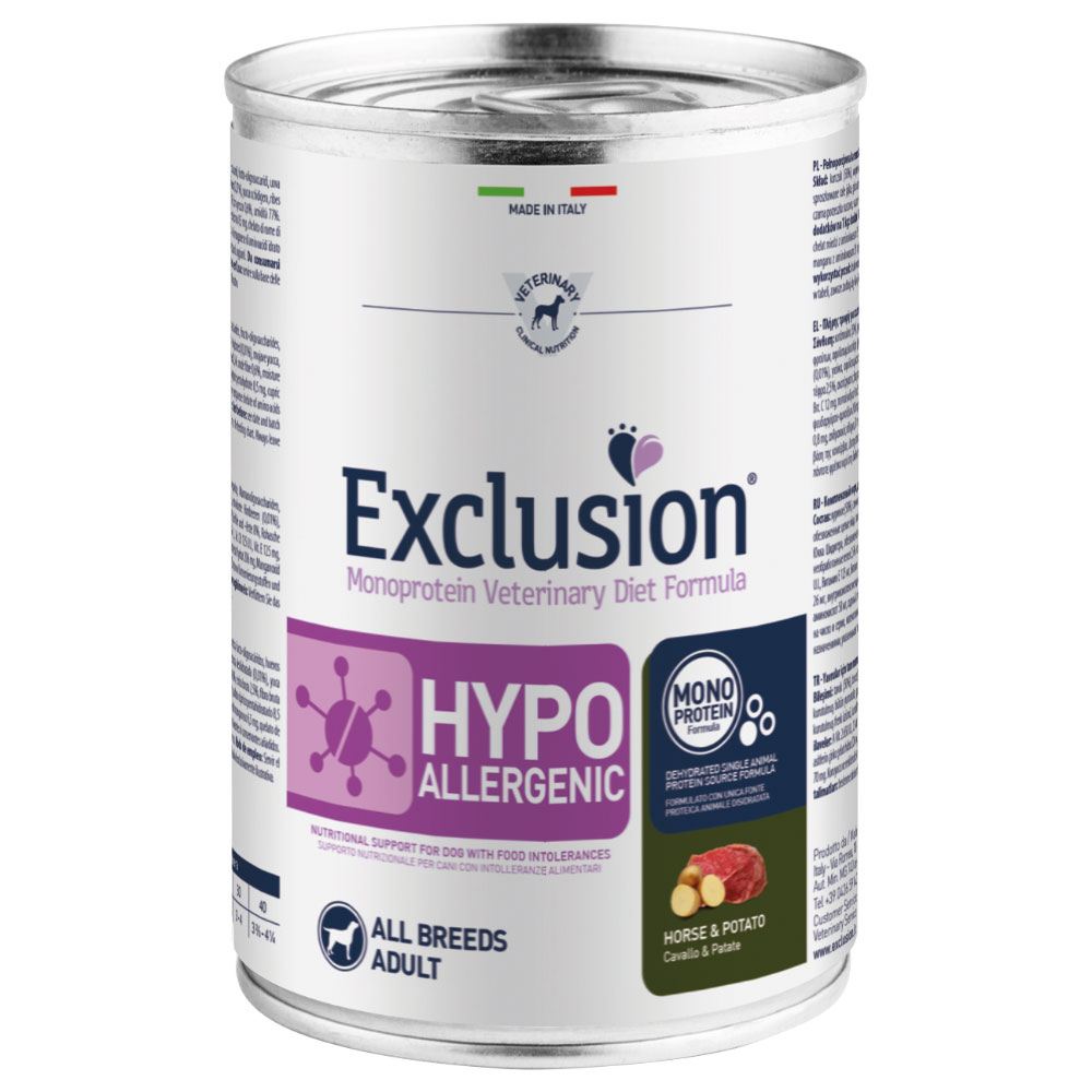 Sparpaket Exclusion Diet 24 x 400 g - Pferd & Kartoffel Sparpaket Exclusion Diet 24 x 400 g - Pferd & Kartoffel von Exclusion Diet