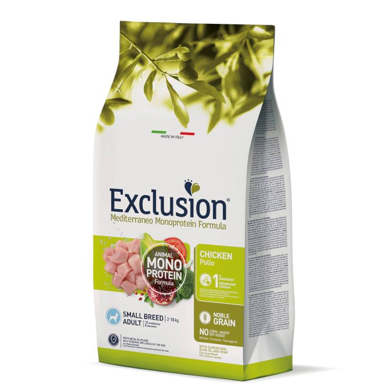 Exclusion Mediterraneo Adult Small mit Huhn - Sparpaket: 2 x 7 kg von Exclusion Mediterraneo