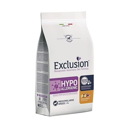 Exclusion Hypoallergenic Medium/Large Breed Ente & Kartoffel 12 kg von Exclusion