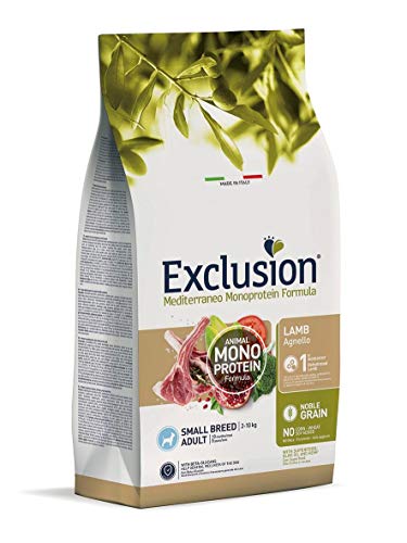 Exclusion Mediterraneo Monoprotein Adult Small Breed con Agnello2 kg von Exclusion