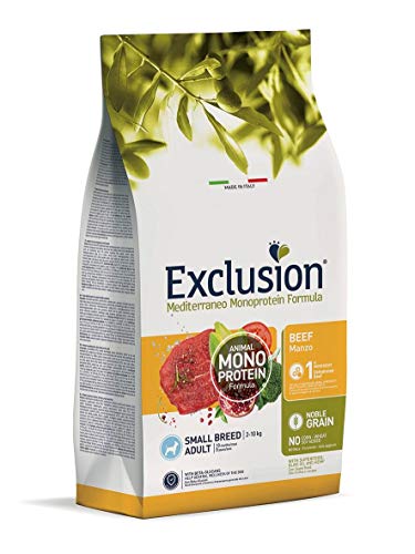 Exclusion Mediterraneo Monoprotein Adult Small Breed con Manzo 500 gr von Exclusion