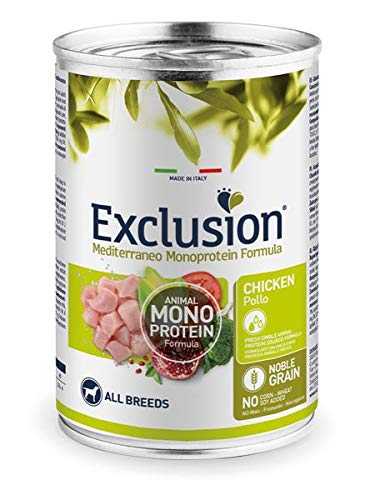 EXCLUSION Dog Wet Adult Chicken All Breeds, 400 g von Exclusion