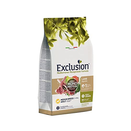 Exclusion Mediterraneo Noble Grain Adult Lamm medium 3 kg von Exclusion