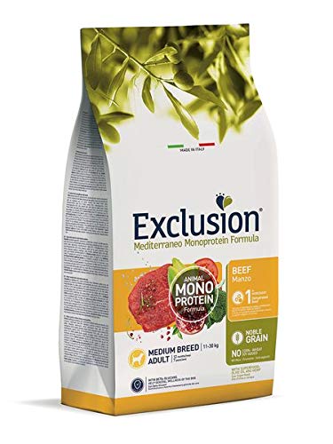 Exclusion Mediterraneo Noble Grain Adult Rind medium 3 kg von Exclusion