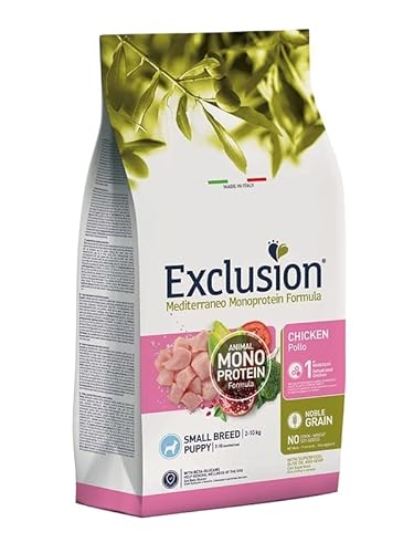 Exclusion Mediterraneo Noble Grain Puppy Huhn small 2 kg von Exclusion