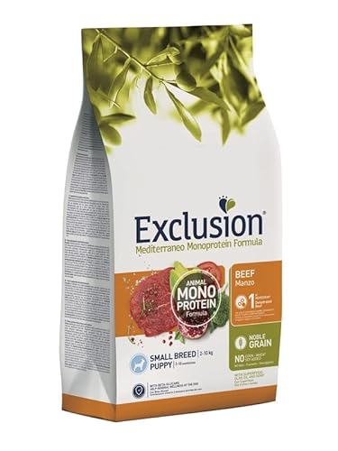 Exclusion Mediterraneo Noble Grain Puppy Rind small 2 kg von Exclusion