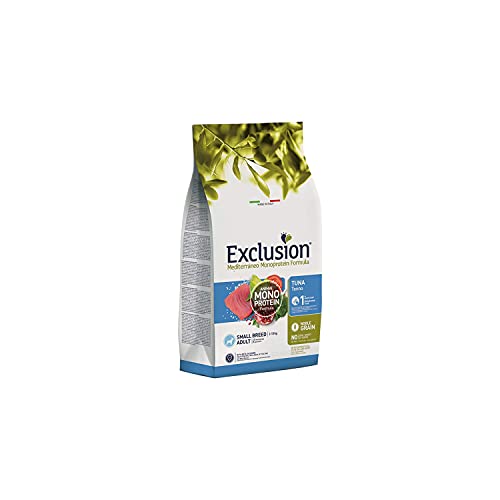 Exclusion Monoprotein Low Getreide Ton Fisch und Fröhlich Kleine Irk Erwachsene Hundefutter 500 G von Exclusion