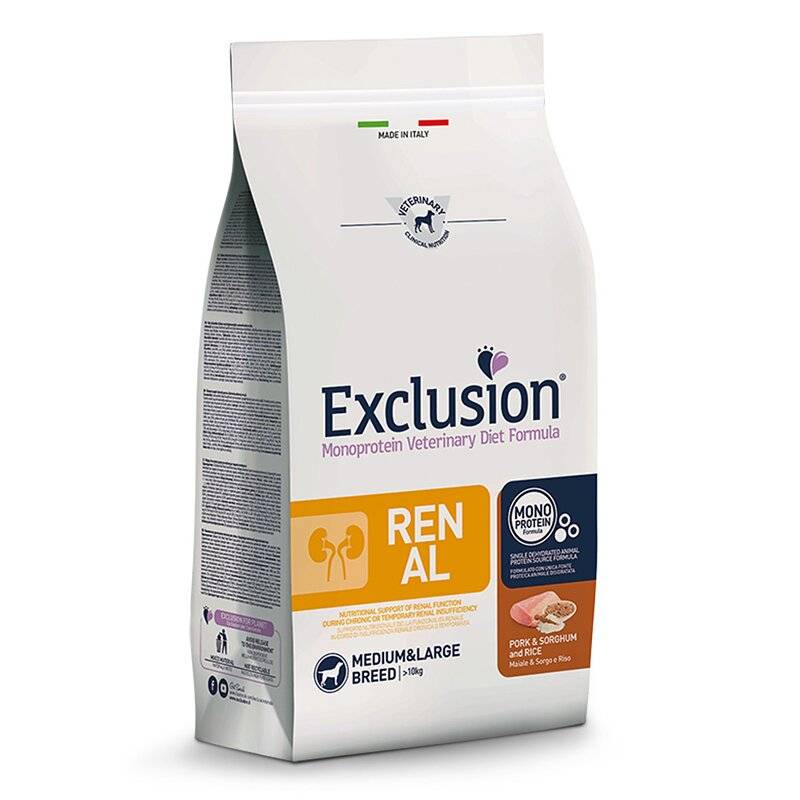 Exclusion Renal Medium/Large 12 kg (6,83 € pro 1 kg) von Exclusion