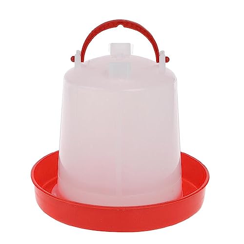 Auto Geflügel Trinker Feeder Durable Küken Wasser Container Mit Tragegriff 1.5L Große Kapazität Für Haustier Vogel Geflügel Pet Supplies Für Katzen Streu von Exingk