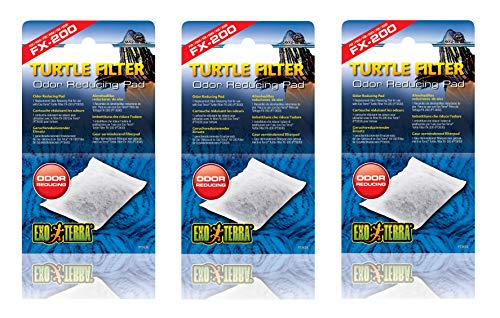 Exo Terra Ersatz-Pads für Turtle Filter FX-200, Geruchsreduzierung, 3 Stück Exo Terra Ersatz-Pads für Turtle Filter FX-200, Geruchsreduzierung, 3 Stück von Exo Terra