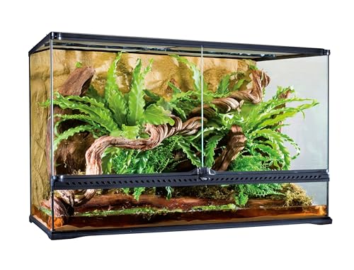 Exo Terra Terrarium aus Glas, mit einzigartiger Front Belüftung, 90 x 45 x 60cm von Exo Terra