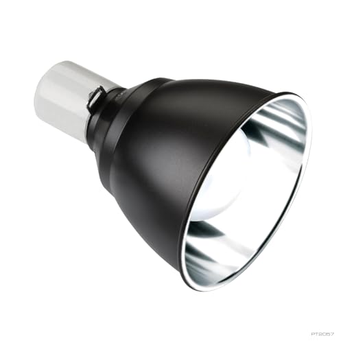 Exo Terra Light Dome, UV-Reflektorlampe aus Aluminium, für Lampen bis 75W, Fassung E27, Durchmesser 14cm von Exo Terra