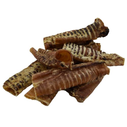 Express Pet Supplies Buffalo Trachea (Windrohr) 100% natürliches, luftgetrocknetes Hundeleckerli-Kauspielzeug, Hunde Kauartikel (1 kg) von Express Pet Supplies