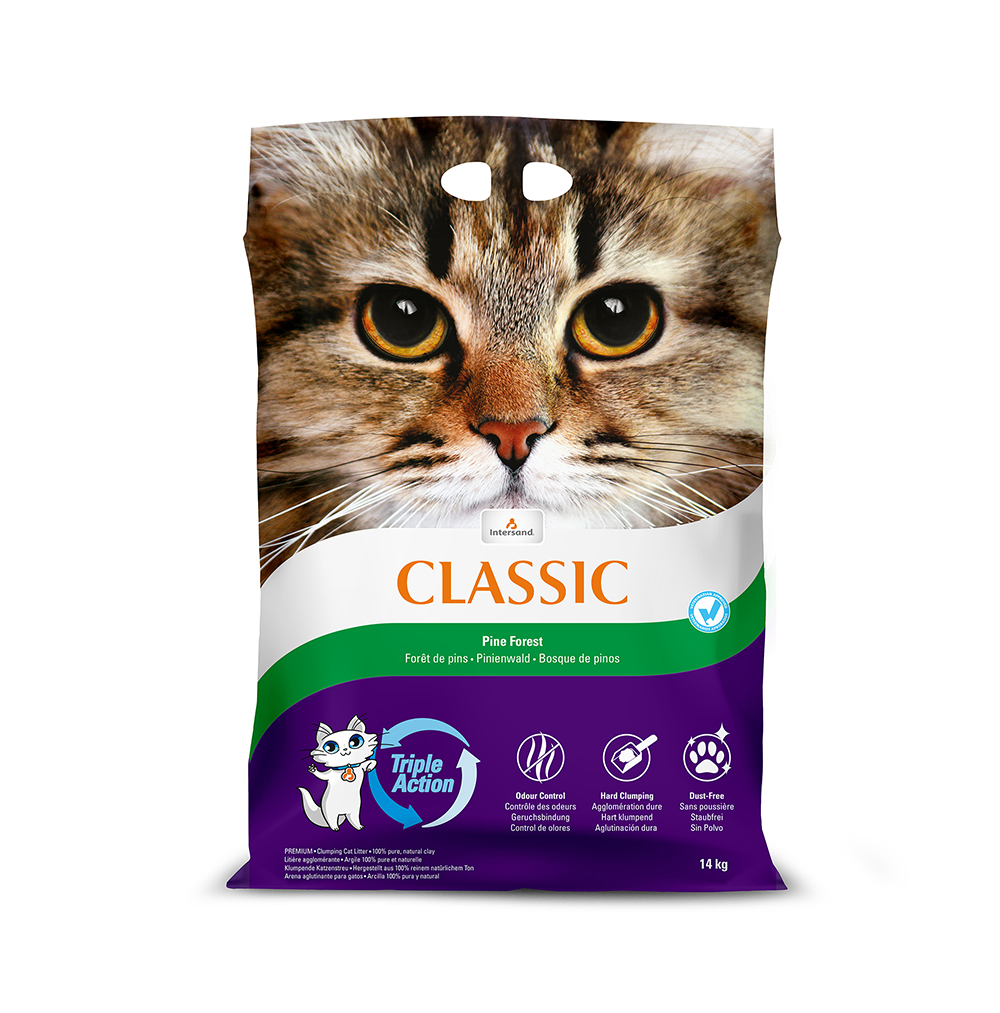 Intersand Classic Katzenstreu Pinienwald Sparpaket 2 x 14 kg von Extreme Classic