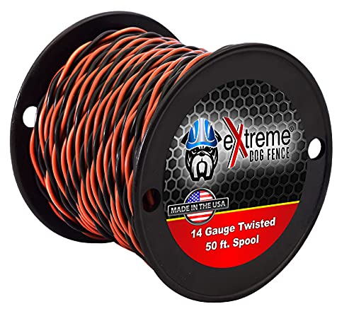 Extreme Dog Fence 15,2 m Spule, 14 AWG, Draht, für Hundezäune, kompatibel mit allen Marken von Extreme Dog Fence