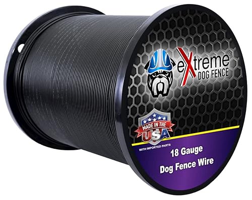 Extreme Dog Fence 18 Gauge Wire 1000 Ft - Heavy Duty Pet Containment Wire Compatible with Every in-Ground Fence System for Dogs - Pure Solid Copper Core Dog Containment System Wire by von Extreme Dog Fence