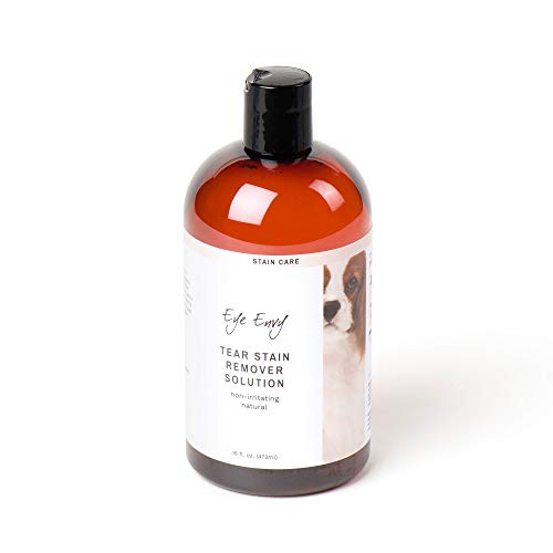 Eye Envy Tränenfleckentferner-Lösung für Hunde | 100% natürlich, sicher | Empfohlen von Züchtern/Tierärzten/professionellen Handlern/Groomern | Enthält kolloidales Silber, 16 oz von Eye Envy