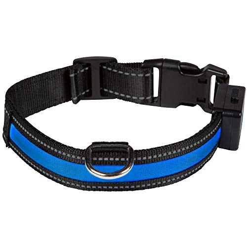 EYENIMAL NGCOLLUM024 USB Light Collar Blue L, L, Blue, 86 g von Eyenimal