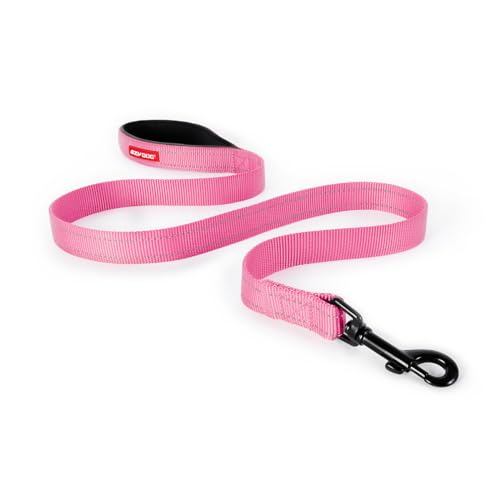 EzyDog Hundeleine für Mittelgroße und Große Hunde - 'Essential' Leine für Hunde - Stabil, Reflektierend (120cm, Rosa) von EzyDog