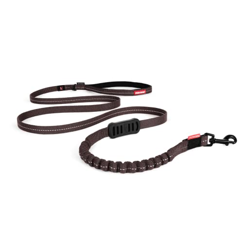 EzyDog Zero Shock Lite Hundeleine, 121,9 cm, Schokolade von EzyDog