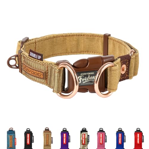 Ezydog - Collar Double Up Corduroy XL 47-71 cm - (605.0078) von EzyDog