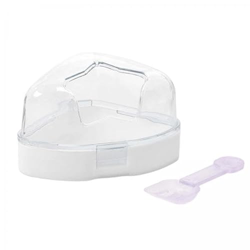 F Fityle 2X Hamster Sand Badezimmer Bade Sandraum mit Schaufel, Einfache Reinigung, Tragbar, Langlebig, Abnehmbare Badewanne, Hamster Sandkasten für Mäuse, von F Fityle