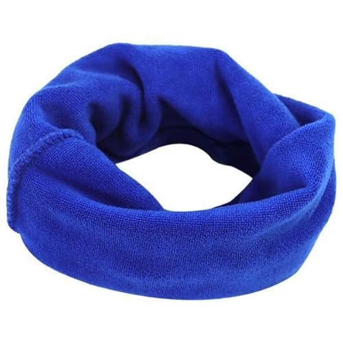 F Fityle 2X Hundeohrwickel Hundekostüm Winter Snood Stirnband für Lärmschutz M Blau von F Fityle