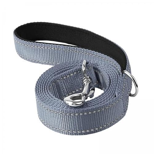 F Fityle 2X Reflektierende Hundeleine, Hundetrainingsleine, Nylon Geflochten, Stark, Langlebig, Bequem, für Große, Mittelgroße Und Kleine Hunde, Zum von F Fityle