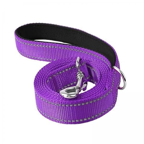 F Fityle 2X Reflektierende Hundeleine, Hundetrainingsleine, Nylon Geflochten, Stark, Langlebig, Bequem, für Große, Mittelgroße Und Kleine Hunde, Zum von F Fityle