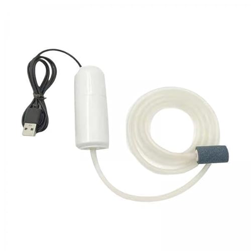 F Fityle 2X Tragbare Aquarium Luftpumpe USB Luftpumpen mit Leisem Betrieb Und Effizienter Belüftung für Aquarienzubehör von F Fityle