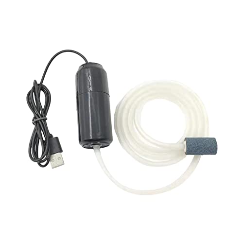 F Fityle 2X Tragbare Aquarium Luftpumpe USB Luftpumpen mit Leisem Betrieb Und Effizienter Belüftung für Aquarienzubehör von F Fityle